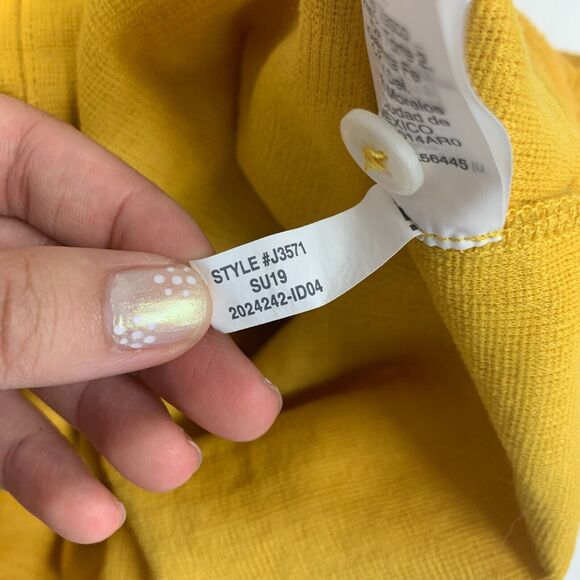 Madewell Textured & Thread Off The Shoulder Top Womens XS Extra Small Tie Waist - Picture 10 of 13